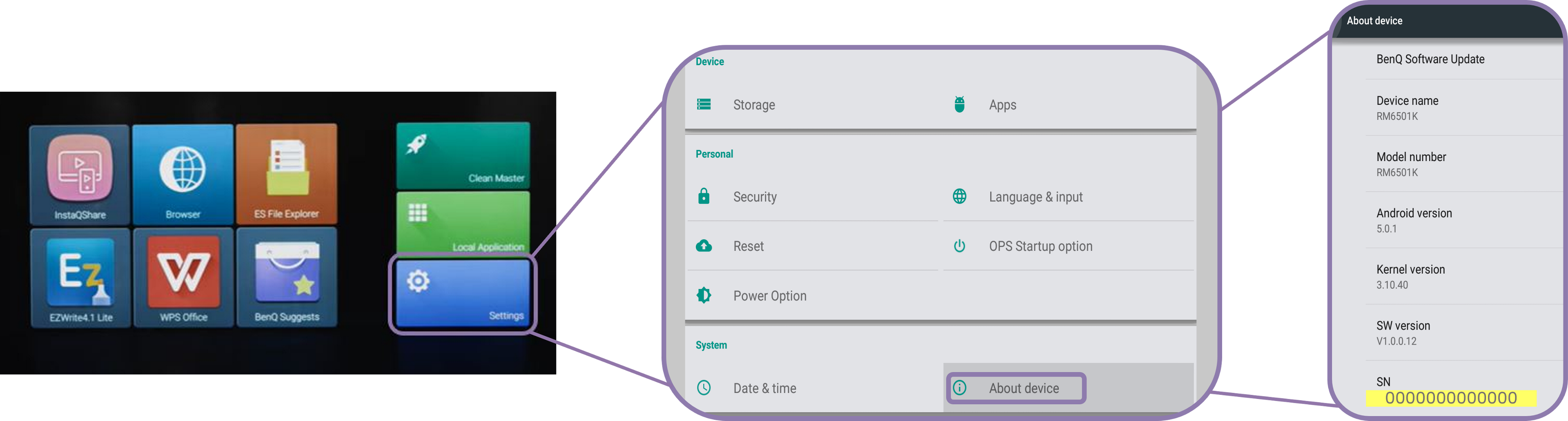 How to Find Your Product's Serial Number | BenQ US
